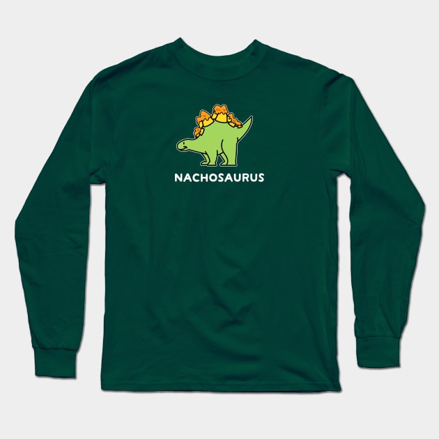 Nachosaurus - puns are life Long Sleeve T-Shirt by RadicalLizard
